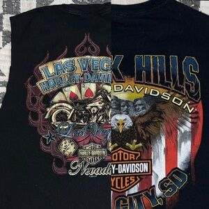 Harley-Davidson Black Tee with Logo